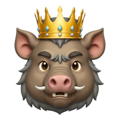 boar King  sticker