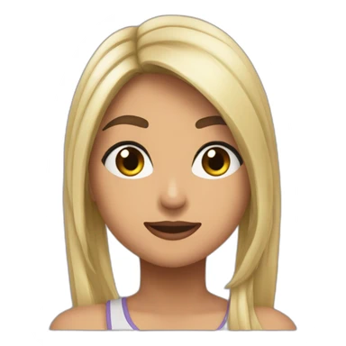 Orhidea latifi kida sticker