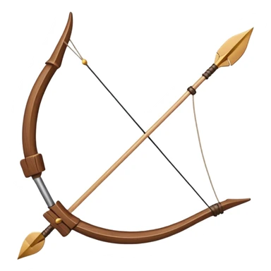bow and arrow sticker