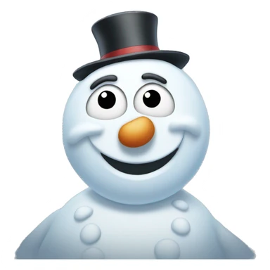 Frosty the snowman sticker