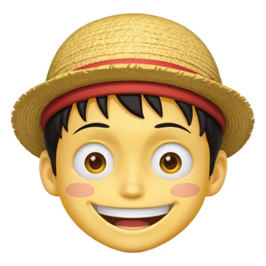 I want Luffy emoji from one piece sticker