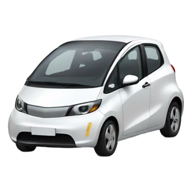 White 2023 Bolt EUV car sticker