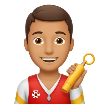lifeguard with whistle sticker