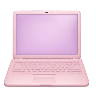 pastel pink laptop sticker