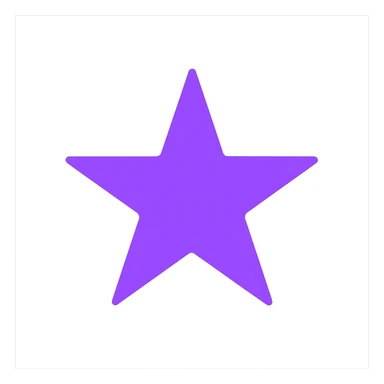 purple star sticker