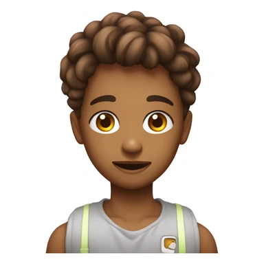 Adolescente,fazendo coração com a mão  sticker