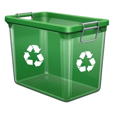 reusing containers icon sticker
