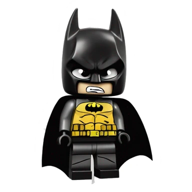 Lego Batman very angry sticker