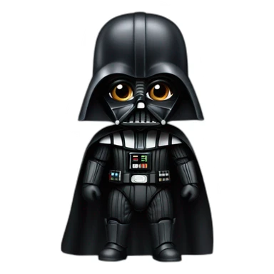 Baby Darth vader sticker
