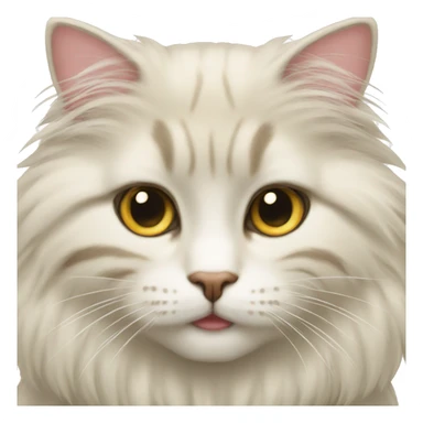 Gato angora tigreafo sticker