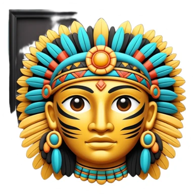 Arte Olmeca Mesoamérica  sticker