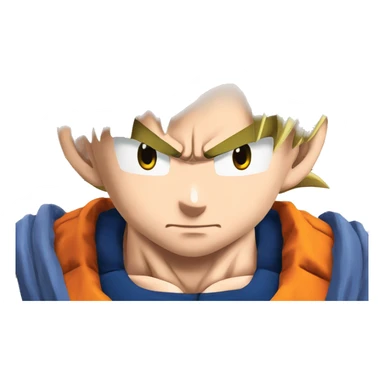 Son Goku et Végéta  sticker