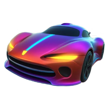 Race car in space sticker