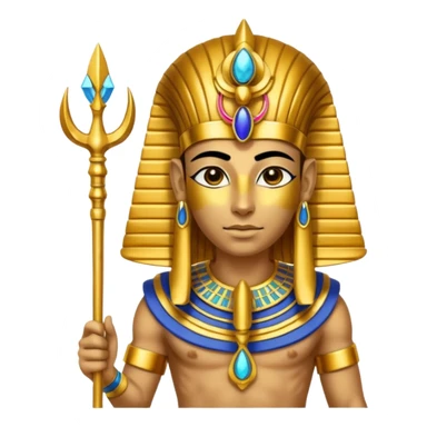 the Egyptian god Ra sticker