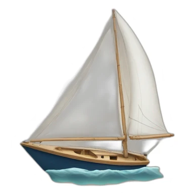 sail boat sticker