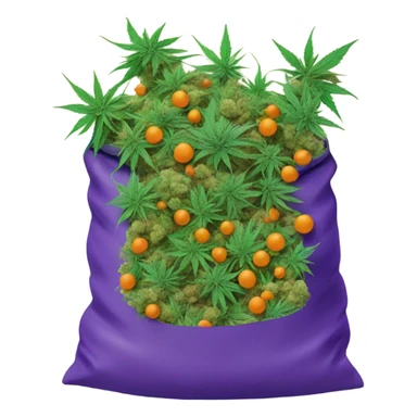 Bag of buds sticker