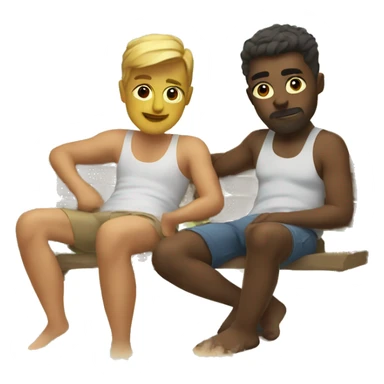 hot summer afternoon sticker