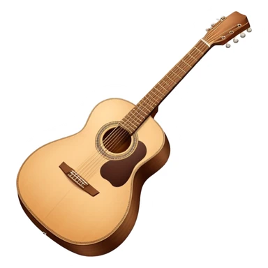 acoustic guitar sticker