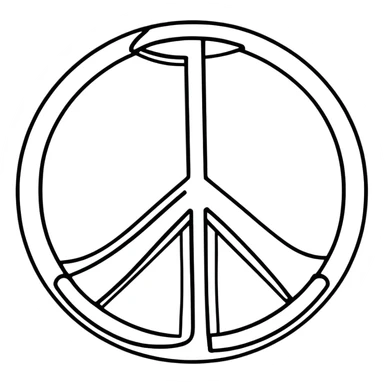 Gift with hope, peace,faith and courage  sticker