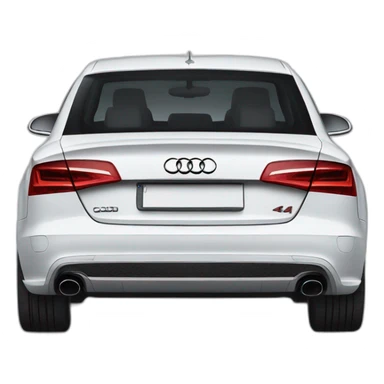 audi a4 sticker
