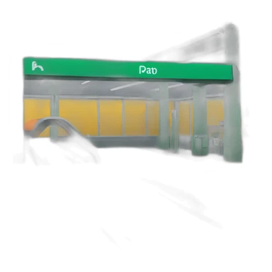 RATP metro station sticker