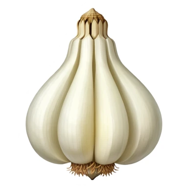 garlic with piece sticker