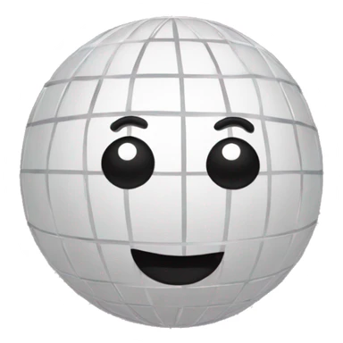 Disco bal white a 🎀 sticker