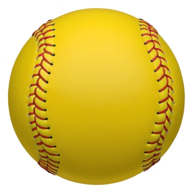 Softball sticker
