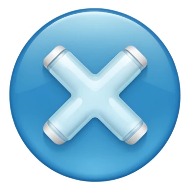 blue tablet drug sticker