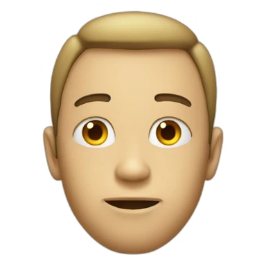 Giga Chad face  sticker