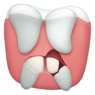 Broken Teeth  sticker