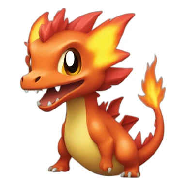 Dracaufeu pokemon sticker
