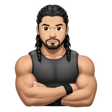 Roman Reigns WWE wrestler sticker