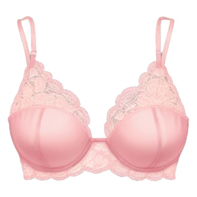 pink lace bikini top  sticker