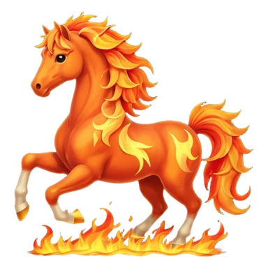 fire horse reel sticker