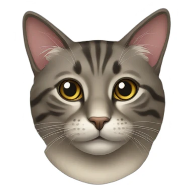 Cat siamoa sticker