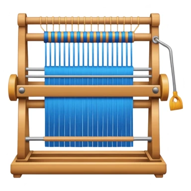Weaving loom sticker