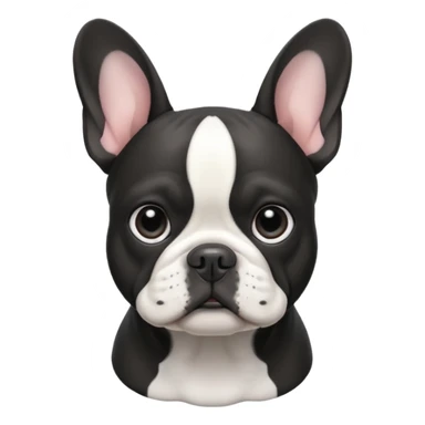 French bulldog sticker