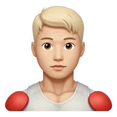 Koreli bir erkek ama çok yakışık lı ve kaslı sticker