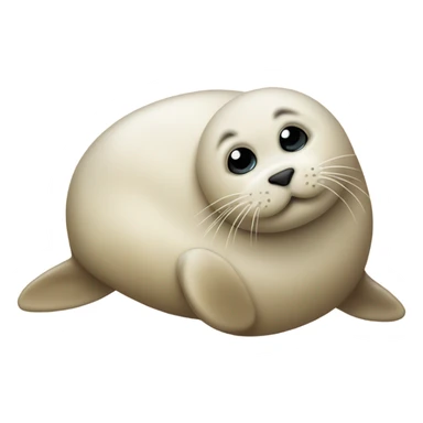 Baby seal sticker