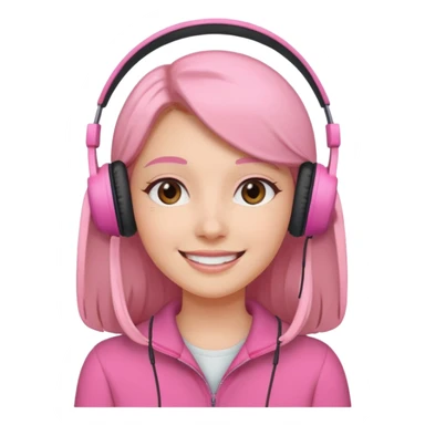 pink video call sticker