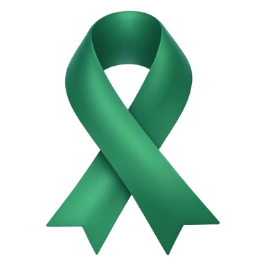 A GREEN RIBBON sticker