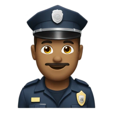 cop using computer sticker