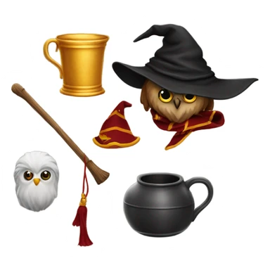 harry potter themed  sticker