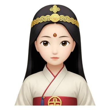 金发蓝眼穿着铠甲击剑的女孩emoji sticker