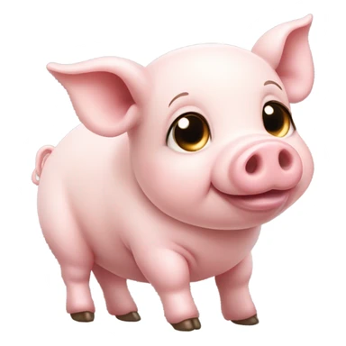 Little pig sticker