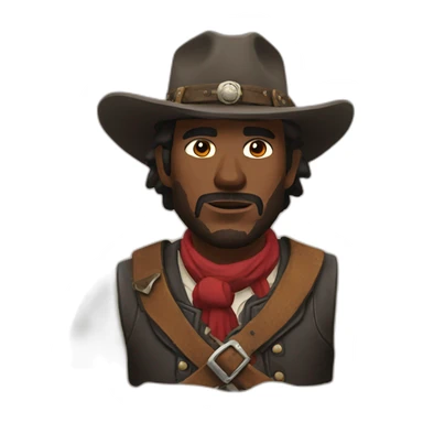 red dead sticker