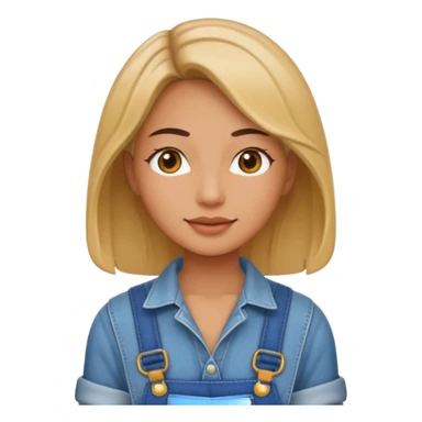 women farmer sticker