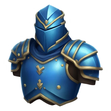 sapphire torso armor sticker