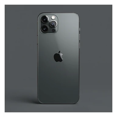 space gray iPhone 16 Pro Max, realistic, modern, minimal background sticker